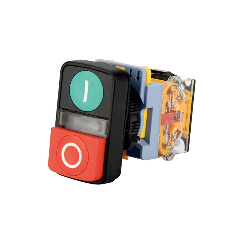 (带灯)双键按钮