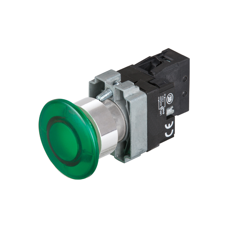 带灯蘑菇头按钮